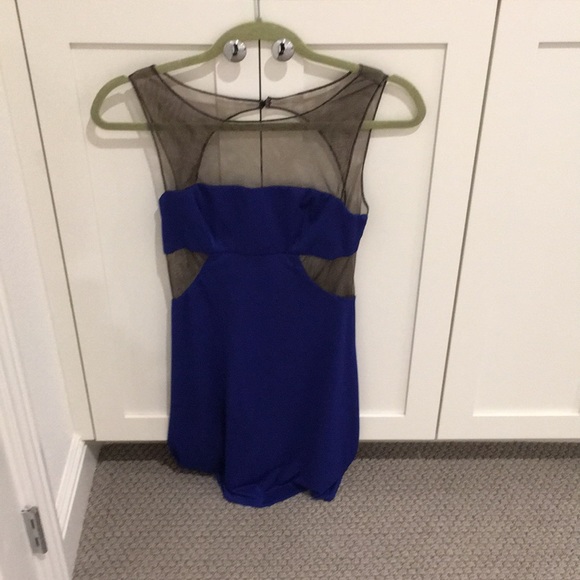 BCBGMaxAzria Dresses & Skirts - BCBG open back Party dress - LIKE NEW condition!